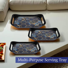 Premium 3 Pc Serving Tray Set