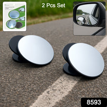 Car Blind Spot Side Mirror Round HD Glass Blind spot Mirror (2 Pc)