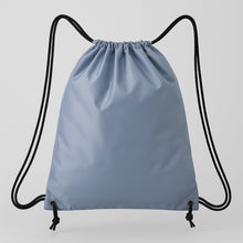 Water-Resistant Nylon Drawstring Backpack Bag (1 Pc / Mix Color & Design)