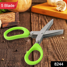 Premium 5 Blade Multipurpose Herb Scissors (1 Pc)