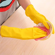 Premium Latex Household Cleaning Gloves (1 Pair)